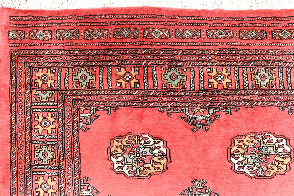 Light Coral Bokhara 5' 7 x 7' 7 - No. 45999 - ALRUG Rug Store