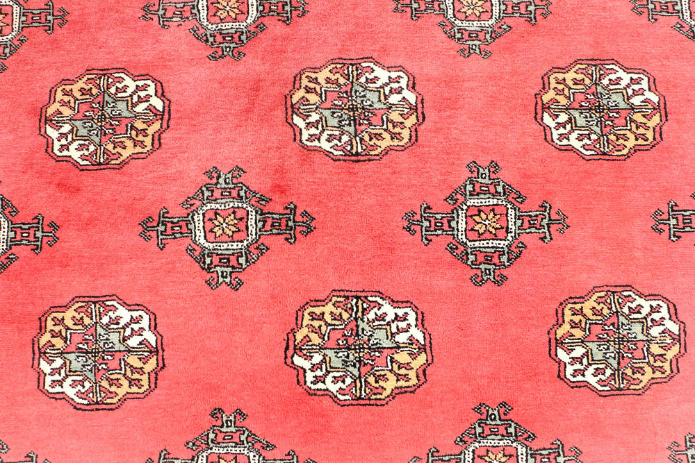 Light Coral Bokhara 5' 7 x 7' 7 - No. 45999 - ALRUG Rug Store