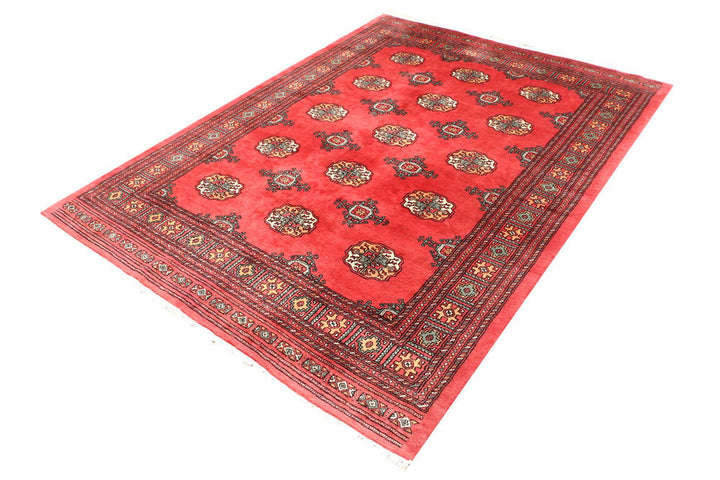 Light Coral Bokhara 5' 7 x 7' 7 - No. 45999 - ALRUG Rug Store