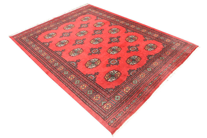 Light Coral Bokhara 5' 7 x 7' 7 - No. 45999 - ALRUG Rug Store