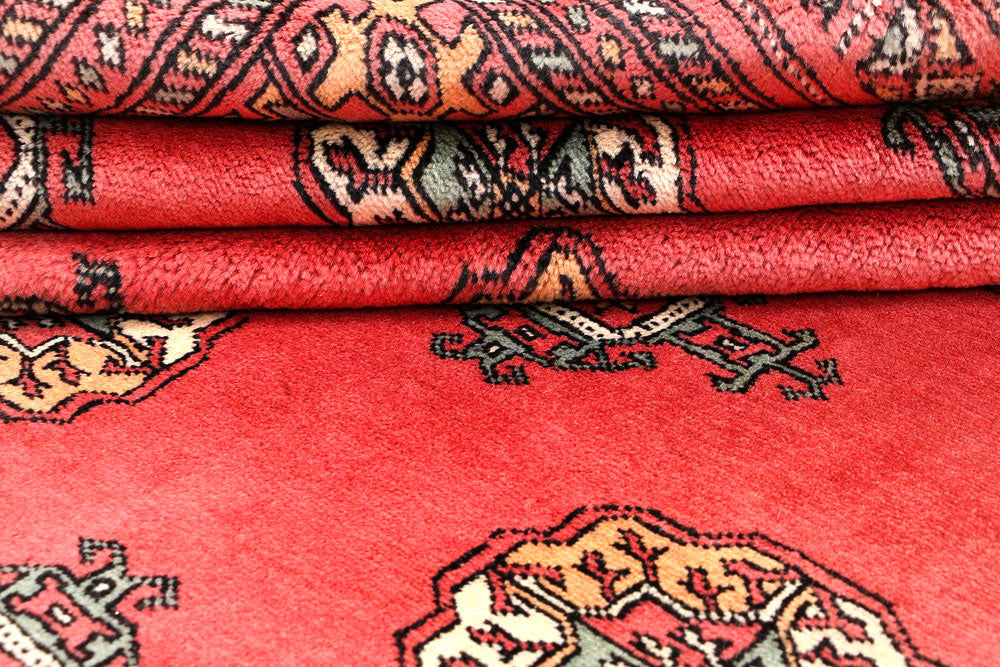 Light Coral Bokhara 5' 7 x 7' 7 - No. 45999 - ALRUG Rug Store