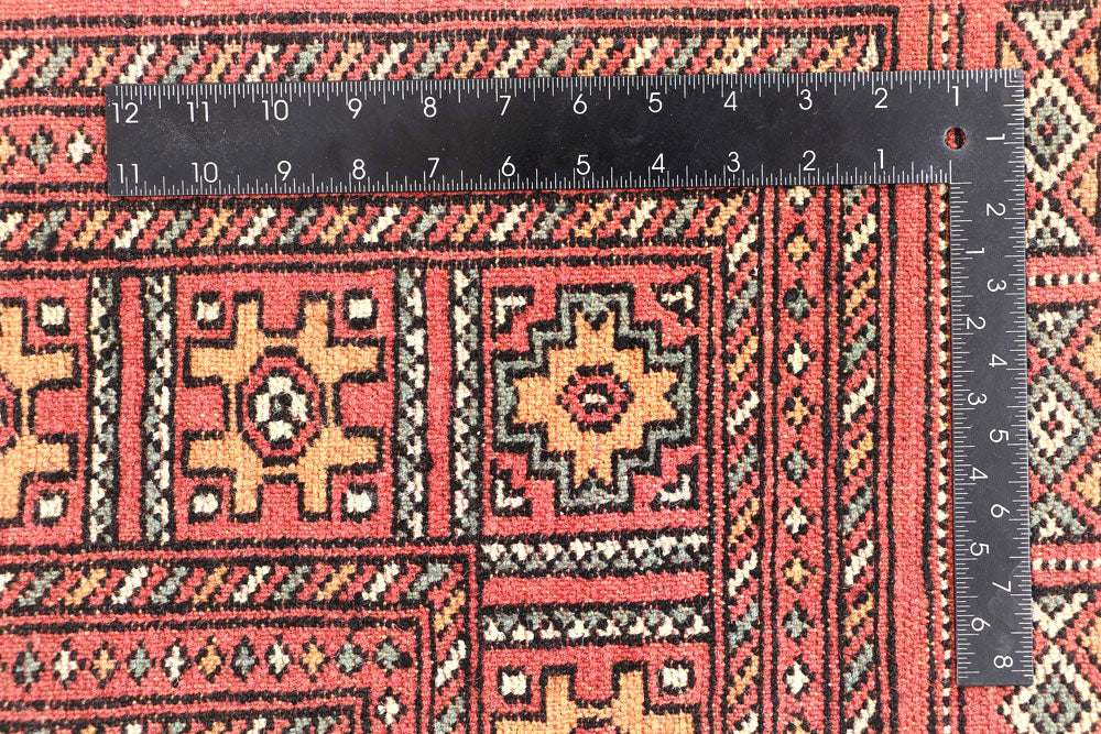 Light Coral Bokhara 5' 7 x 7' 7 - No. 45999 - ALRUG Rug Store