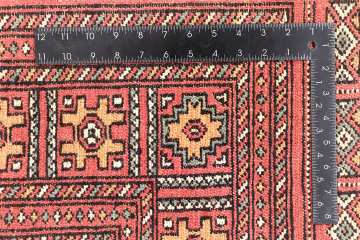 Light Coral Bokhara 5' 7 x 7' 7 - No. 45999 - ALRUG Rug Store