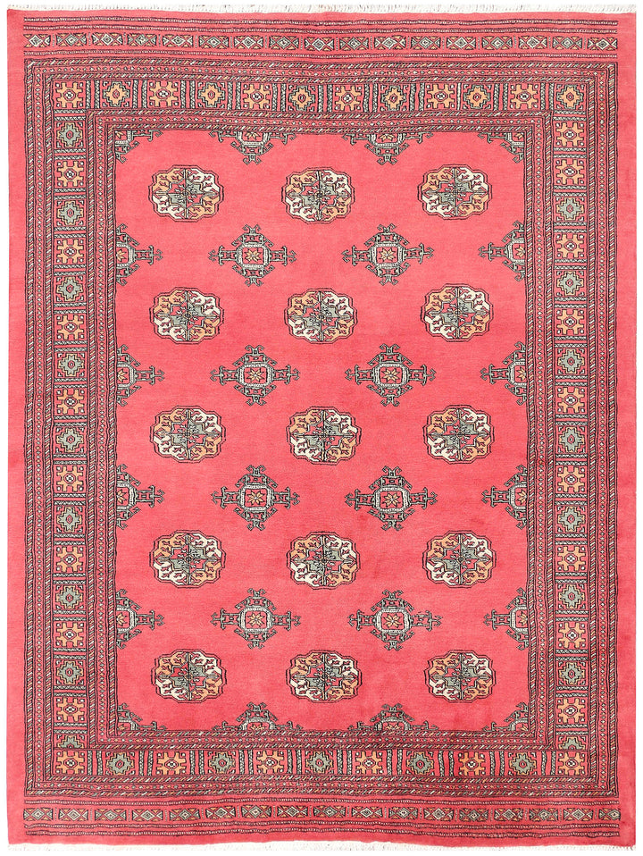 Light Coral Bokhara 5' 7 x 7' 7 - No. 45999 - ALRUG Rug Store