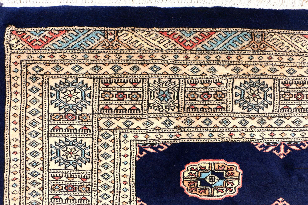 Midnight Blue Bokhara 5' 5 x 7' 9 - No. 46000 - ALRUG Rug Store