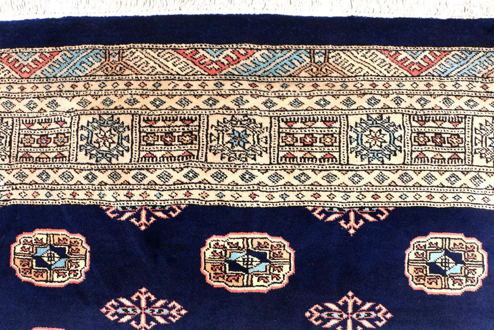 Midnight Blue Bokhara 5' 5 x 7' 9 - No. 46000 - ALRUG Rug Store