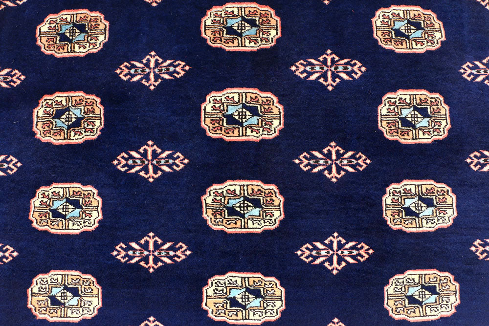 Midnight Blue Bokhara 5' 5 x 7' 9 - No. 46000 - ALRUG Rug Store