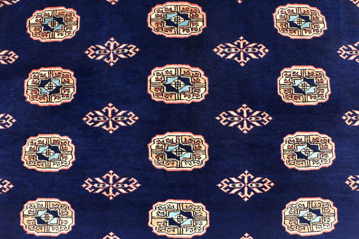 Midnight Blue Bokhara 5' 5 x 7' 9 - No. 46000 - ALRUG Rug Store