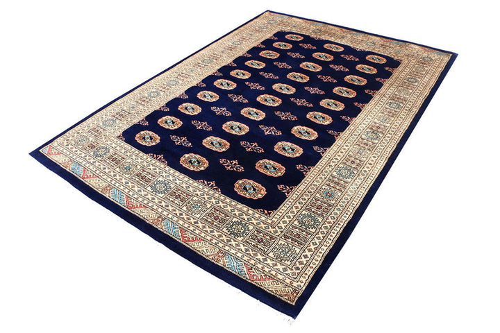 Midnight Blue Bokhara 5' 5 x 7' 9 - No. 46000 - ALRUG Rug Store