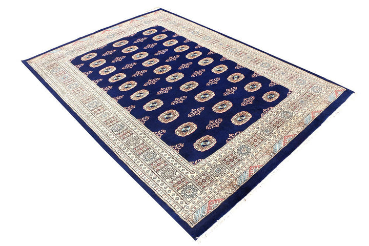 Midnight Blue Bokhara 5' 5 x 7' 9 - No. 46000 - ALRUG Rug Store
