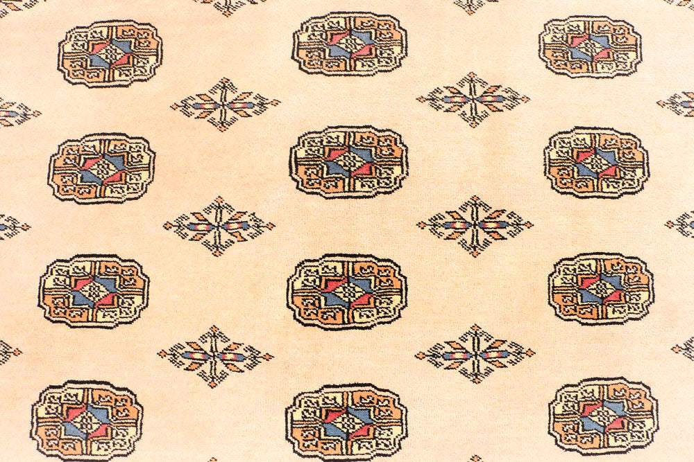Bisque Bokhara 5' 8 x 7' 11 - No. 46003 - ALRUG Rug Store