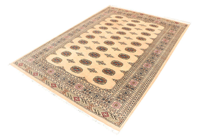 Bisque Bokhara 5' 8 x 7' 11 - No. 46003 - ALRUG Rug Store