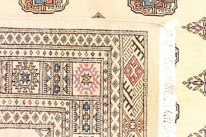 Bisque Bokhara 5' 8 x 7' 11 - No. 46003 - ALRUG Rug Store