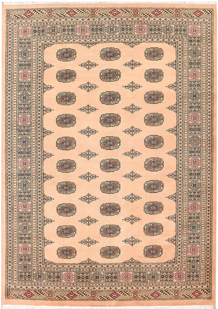 Bisque Bokhara 5' 8 x 7' 11 - No. 46003 - ALRUG Rug Store