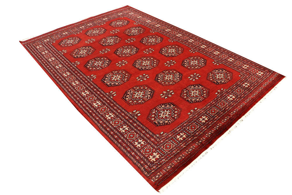 Dark Red Fil Pa 5' 6 x 8' 2 - No. 46012 - ALRUG Rug Store