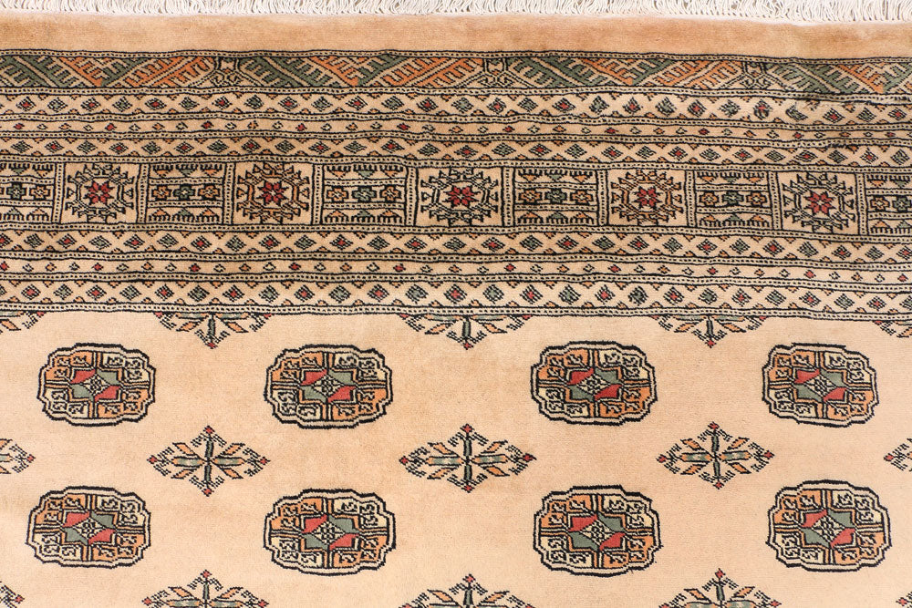 Tan Bokhara 6' 7 x 10' 1 - No. 46031 - ALRUG Rug Store