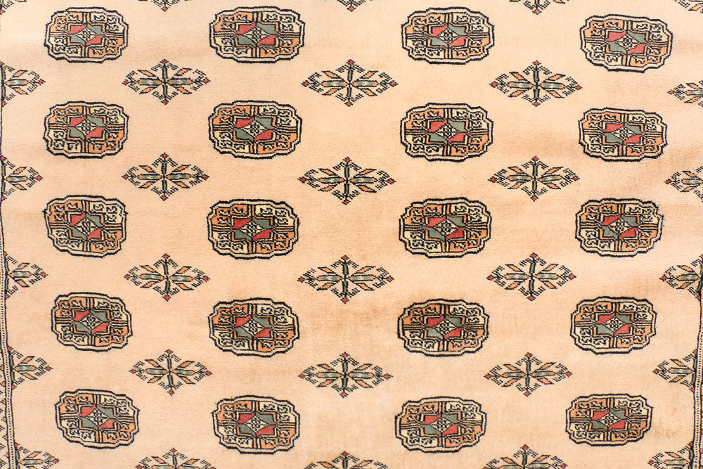 Tan Bokhara 6' 7 x 10' 1 - No. 46031 - ALRUG Rug Store
