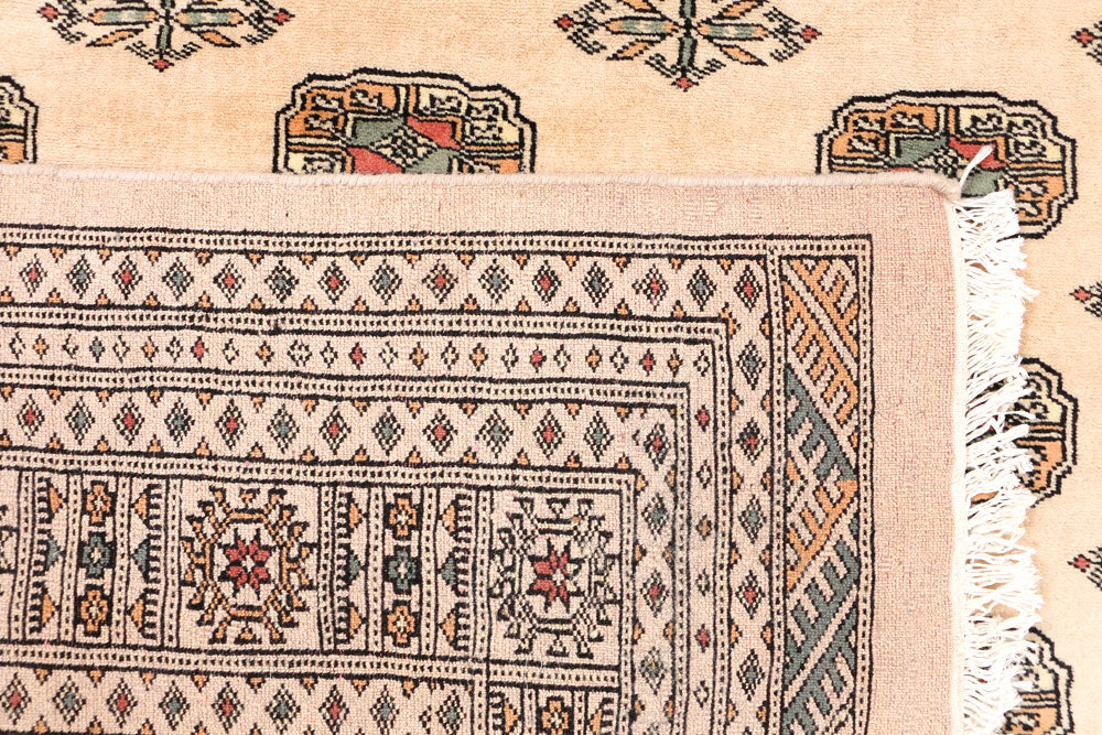 Tan Bokhara 6' 7 x 10' 1 - No. 46031 - ALRUG Rug Store