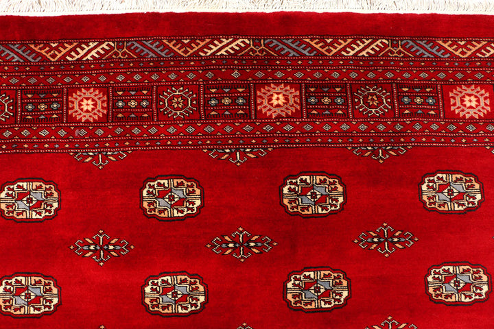 Dark Red Bokhara 6' 7 x 10' - No. 46034 - ALRUG Rug Store