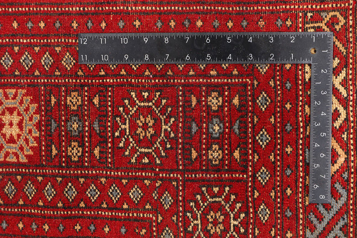 Dark Red Bokhara 6' 7 x 10' - No. 46034 - ALRUG Rug Store