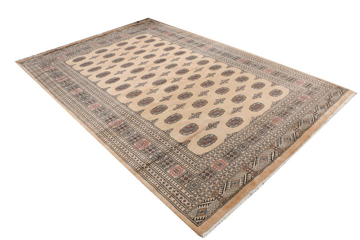 Tan Bokhara 6' 7 x 9' 11 - No. 46035 - ALRUG Rug Store