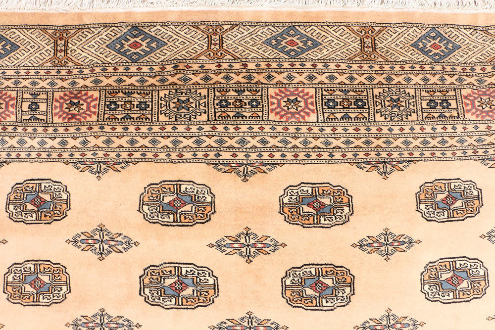 Bisque Bokhara 6' 8 x 10' 5 - No. 46043 - ALRUG Rug Store