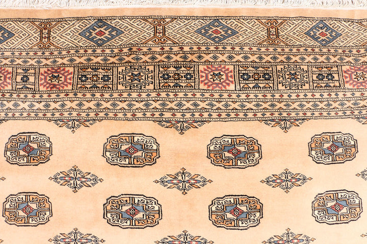 Bisque Bokhara 6' 8 x 10' 5 - No. 46043 - ALRUG Rug Store