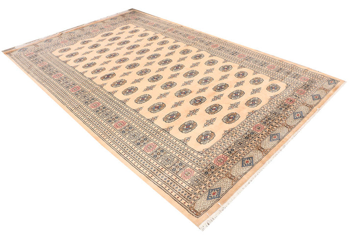 Bisque Bokhara 6' 8 x 10' 5 - No. 46043 - ALRUG Rug Store