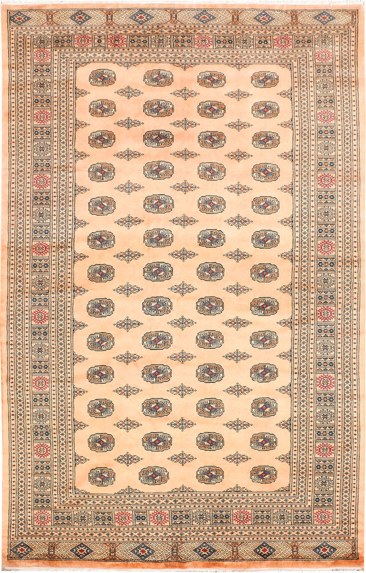 Bisque Bokhara 6' 8 x 10' 5 - No. 46043 - ALRUG Rug Store