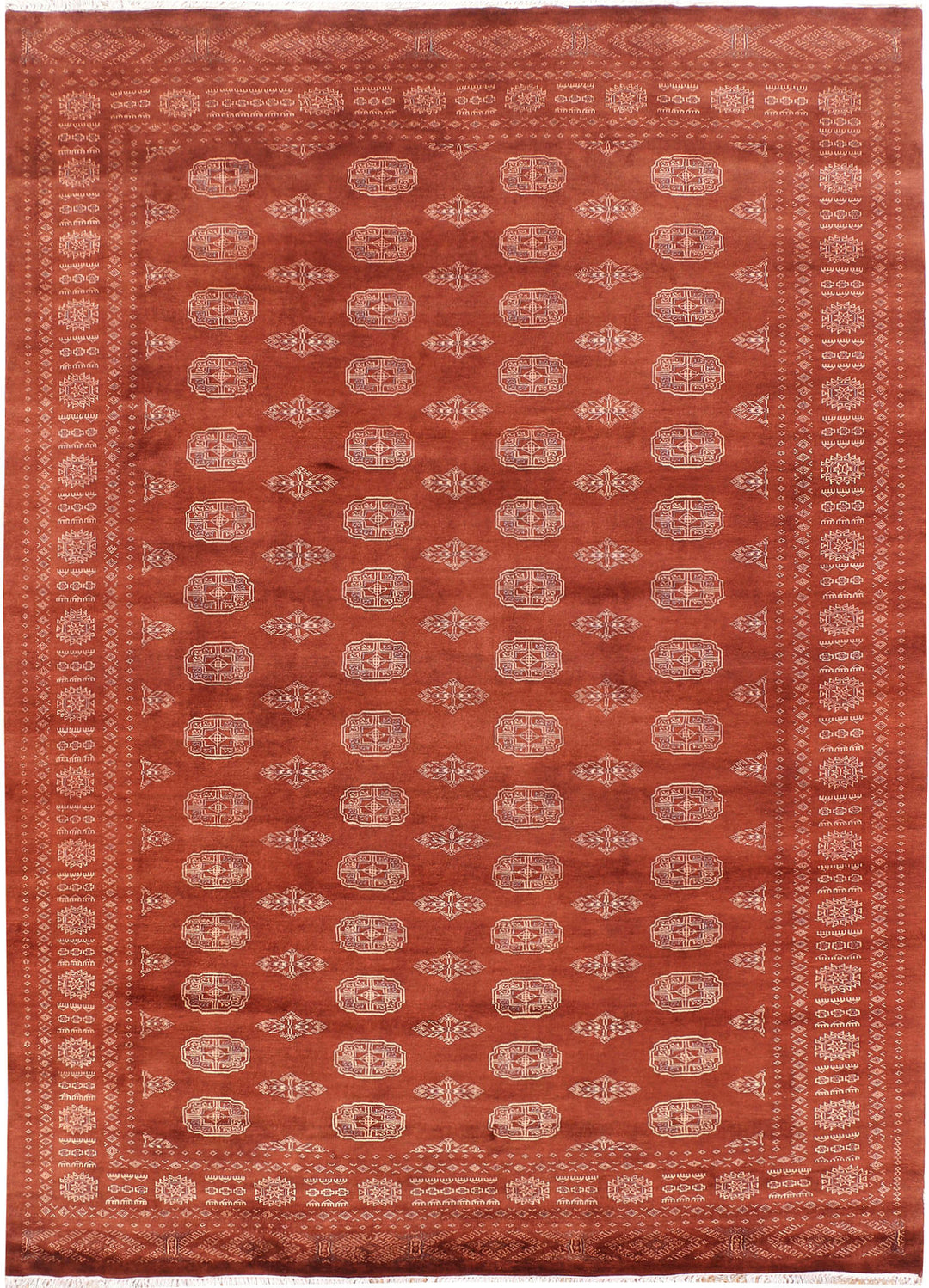 Sienna Bokhara 6' 6 x 9' 1 - No. 46055 - ALRUG Rug Store