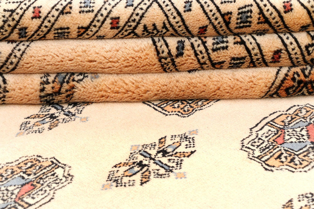 Burlywood Bokhara 6' 7 x 10' 3 - No. 46080 - ALRUG Rug Store