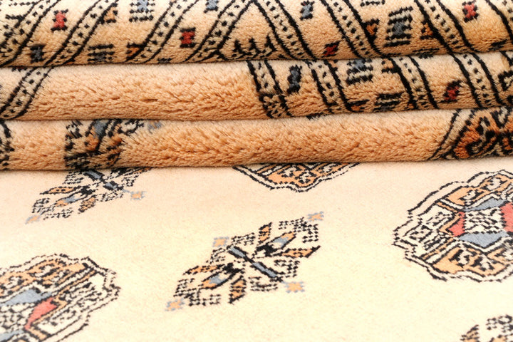 Burlywood Bokhara 6' 7 x 10' 3 - No. 46080 - ALRUG Rug Store