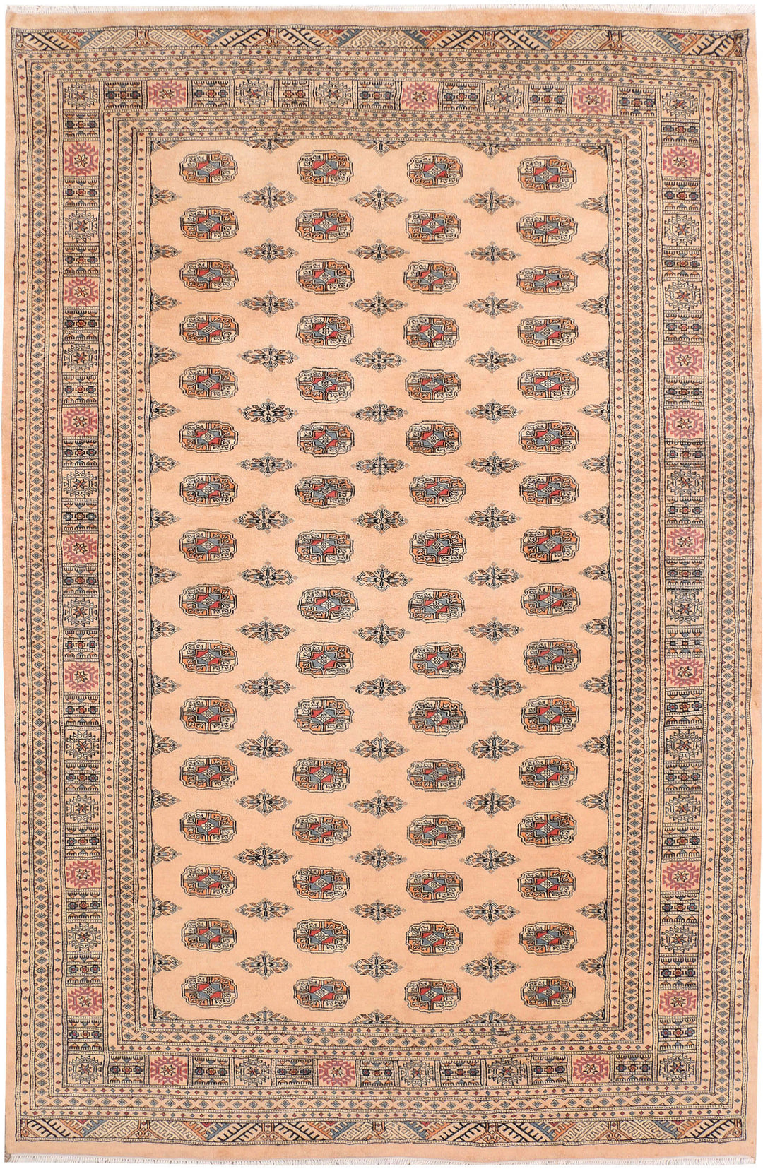 Burlywood Bokhara 6' 7 x 10' 3 - No. 46080 - ALRUG Rug Store