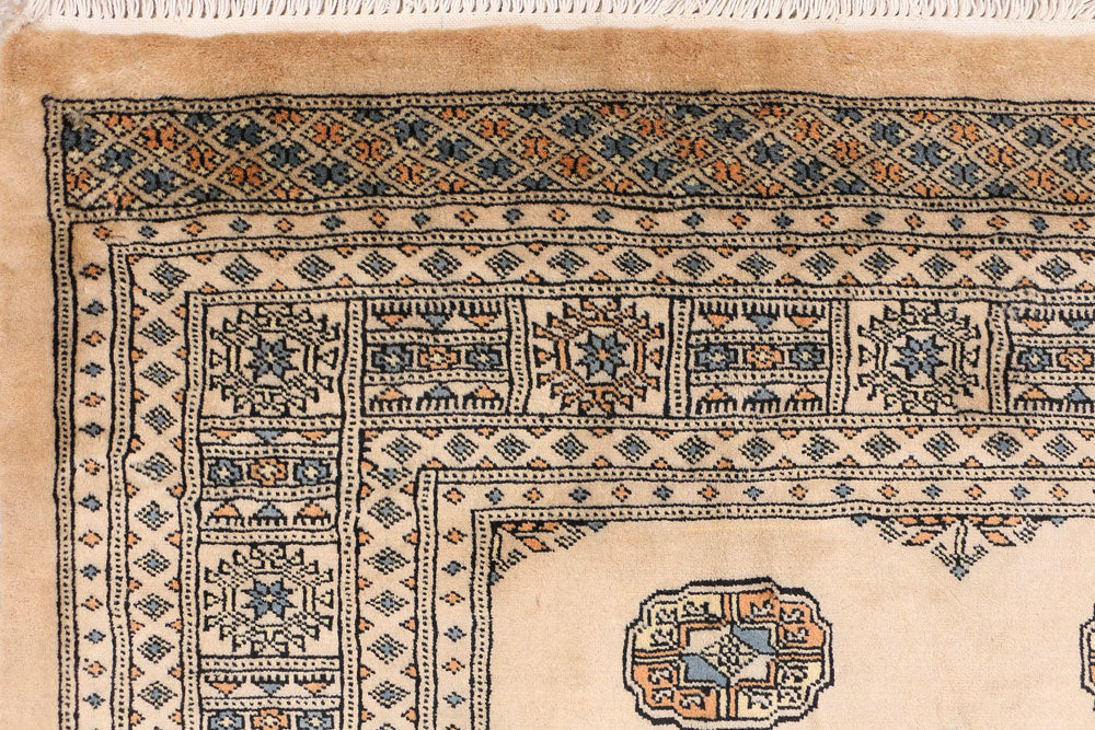 Tan Bokhara 6' 9 x 10' 8 - No. 46090 - ALRUG Rug Store