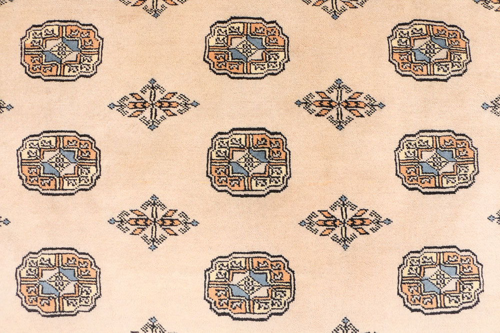 Tan Bokhara 6' 9 x 10' 8 - No. 46090 - ALRUG Rug Store