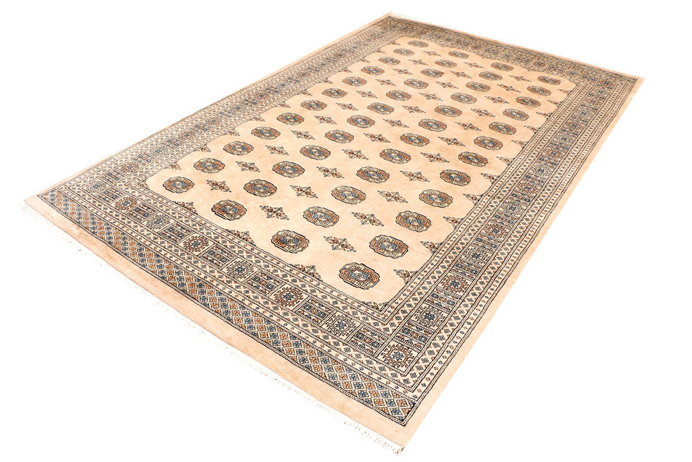 Tan Bokhara 6' 9 x 10' 8 - No. 46090 - ALRUG Rug Store