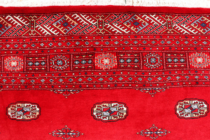 Dark Red Bokhara 6' 8 x 10' 3 - No. 46124 - ALRUG Rug Store