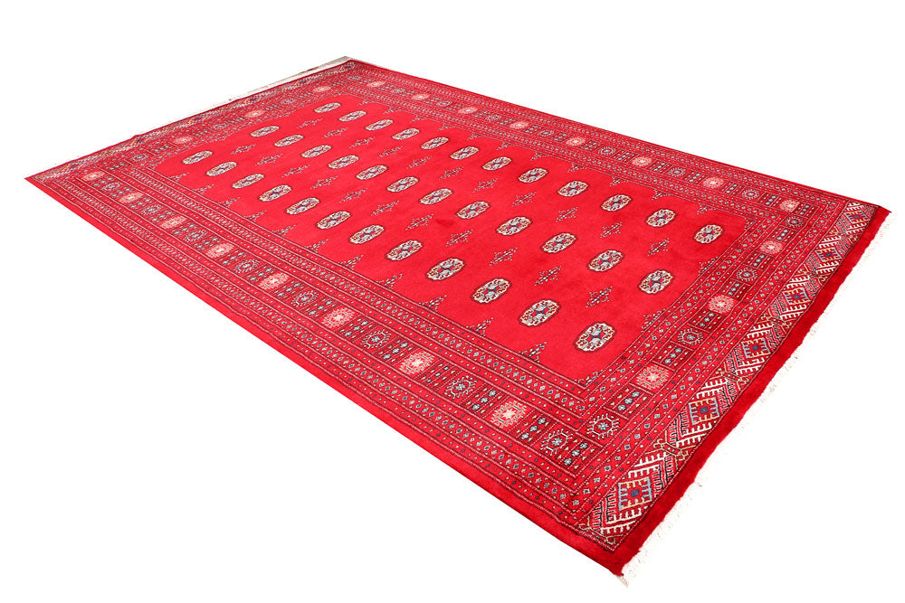 Dark Red Bokhara 6' 8 x 10' 3 - No. 46124 - ALRUG Rug Store