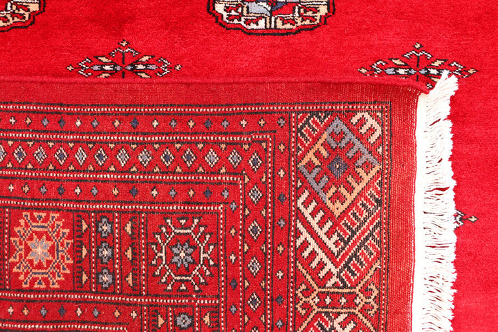 Dark Red Bokhara 6' 8 x 10' 3 - No. 46124 - ALRUG Rug Store