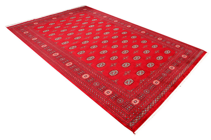 Dark Red Bokhara 6' 7 x 10' - No. 46128 - ALRUG Rug Store