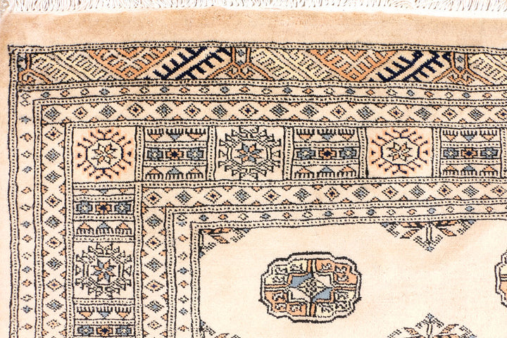 Tan Bokhara 6' 7 x 10' 4 - No. 46132 - ALRUG Rug Store