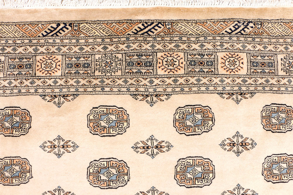 Tan Bokhara 6' 7 x 10' 4 - No. 46132 - ALRUG Rug Store