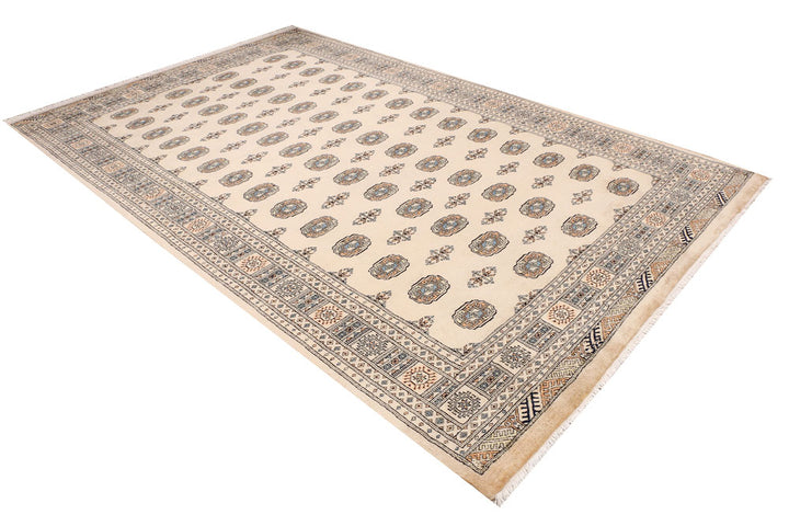 Tan Bokhara 6' 7 x 10' 4 - No. 46132 - ALRUG Rug Store