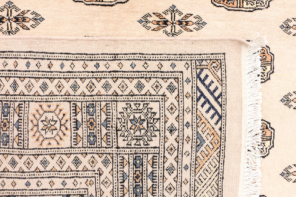 Tan Bokhara 6' 7 x 10' 4 - No. 46132 - ALRUG Rug Store