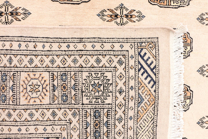 Tan Bokhara 6' 7 x 10' 4 - No. 46132 - ALRUG Rug Store