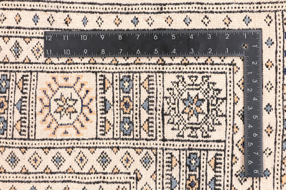 Tan Bokhara 6' 7 x 10' 4 - No. 46132 - ALRUG Rug Store