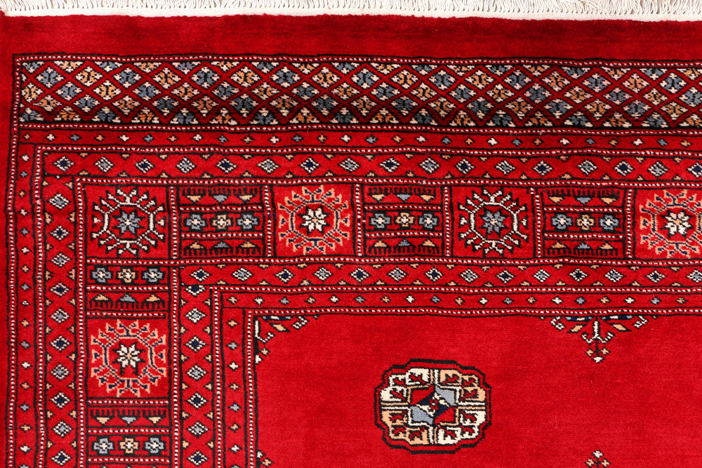 Dark Red Bokhara 6' 8 x 10' 7 - No. 46135 - ALRUG Rug Store