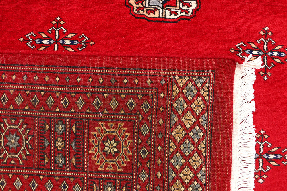 Dark Red Bokhara 6' 8 x 10' 7 - No. 46135 - ALRUG Rug Store