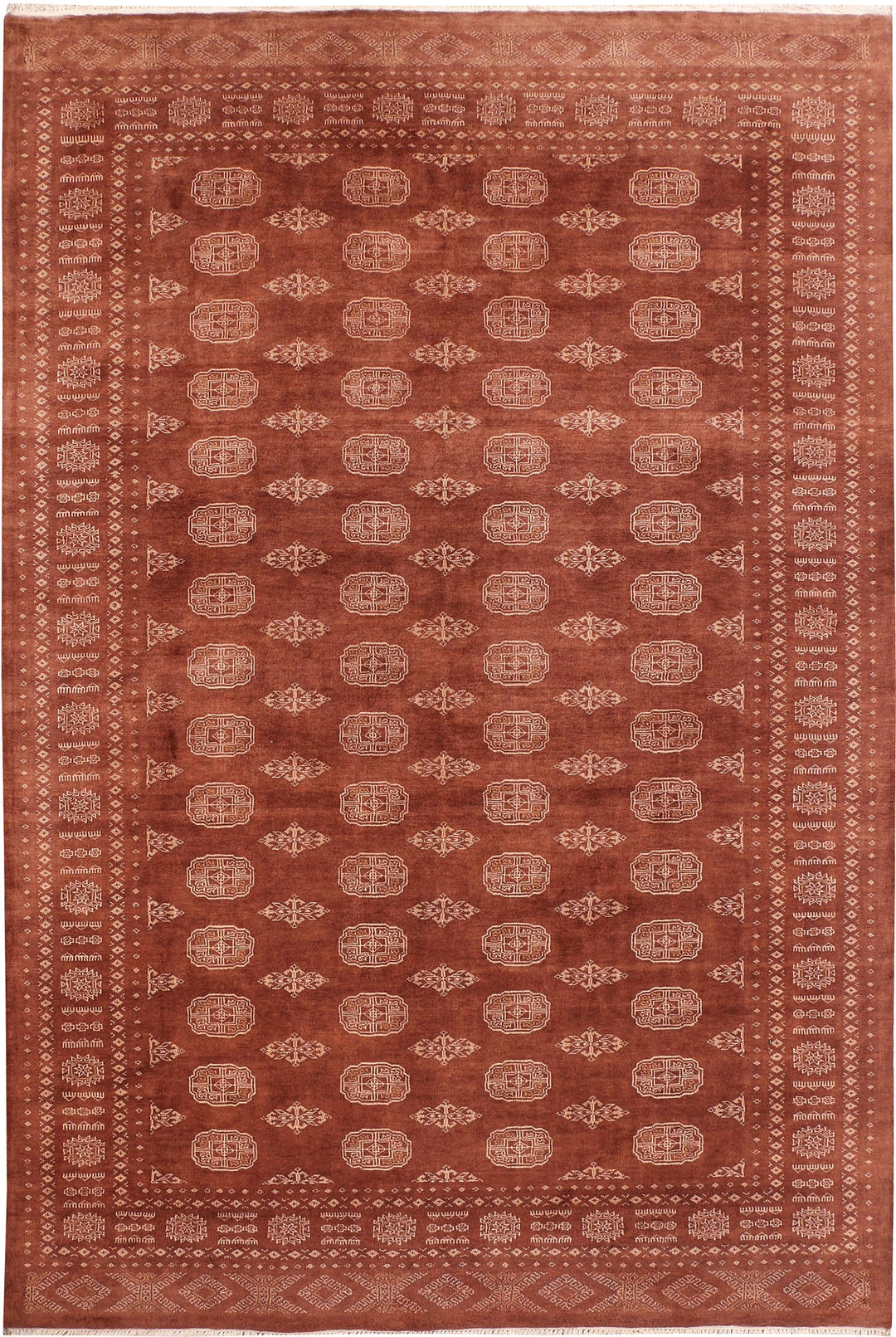 Sienna Bokhara 6' 9 x 10' 2 - No. 46136 - ALRUG Rug Store