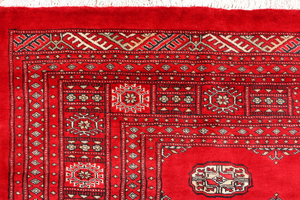 Dark Red Bokhara 6' 6 x 10' 2 - No. 46138 - ALRUG Rug Store